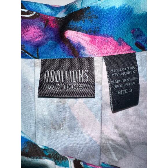 Chico's Additions Blazer - Abstract Print, Size 3 (US 16) - Picture 6 of 6